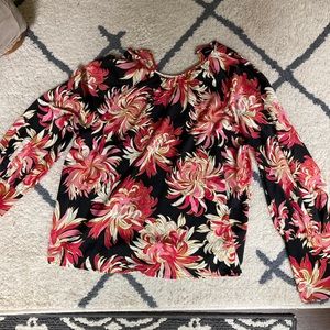 Flowered blouse